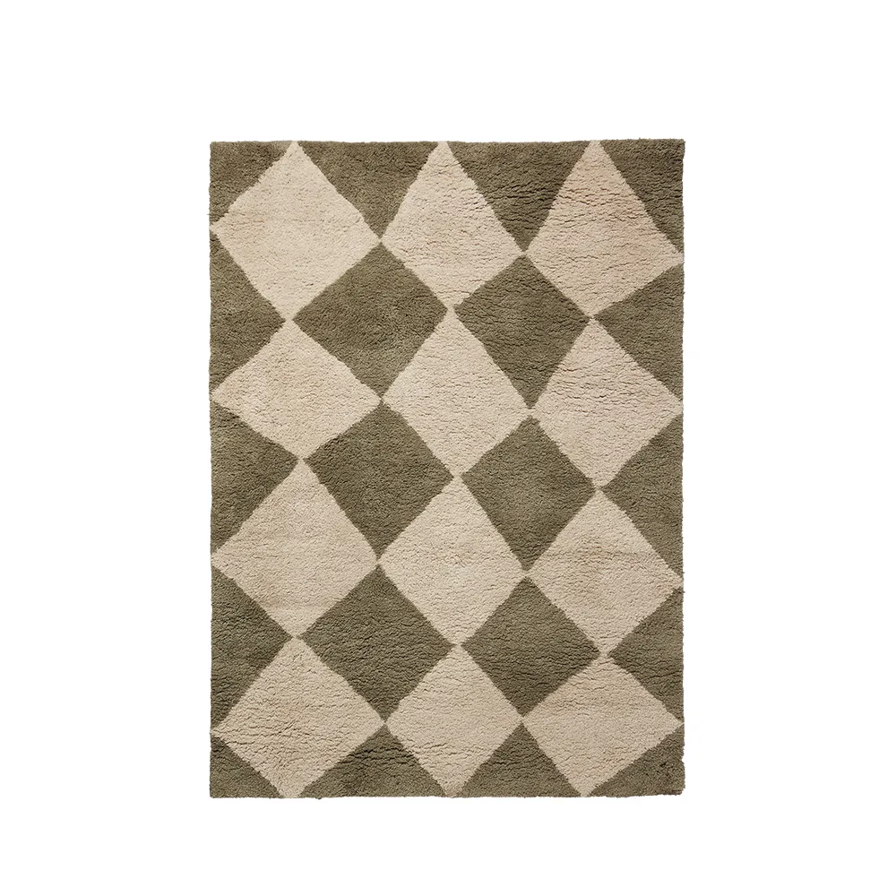 Hand-Tufted Wool Rug Tilt 140x200 cm