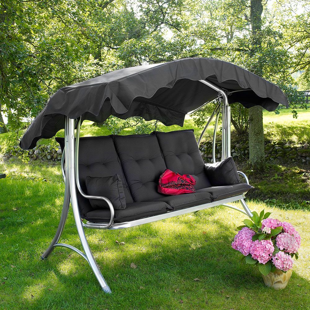 Prague hammock roof arched black