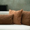 Cushion Wave 50x50 cm Cinnamon