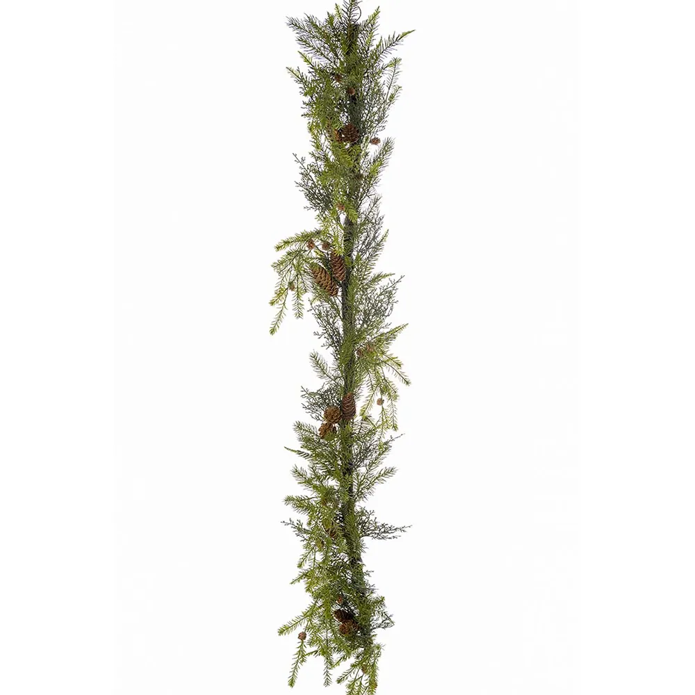  Garland with cones 180 cm