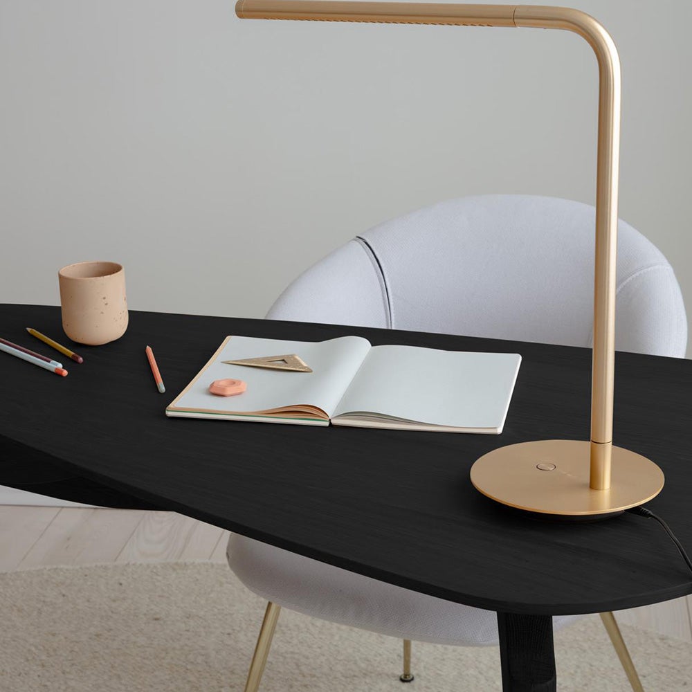 Duende Desk Black Oak