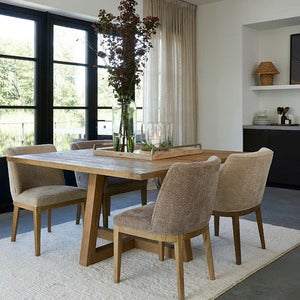 Whistler chair natural linen