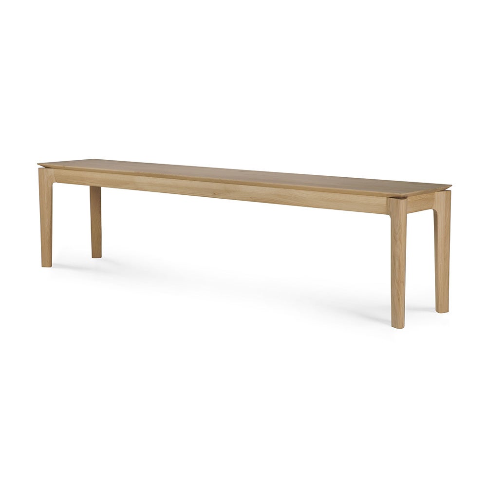 Bok Bench Lacquered teak 35x186 cm