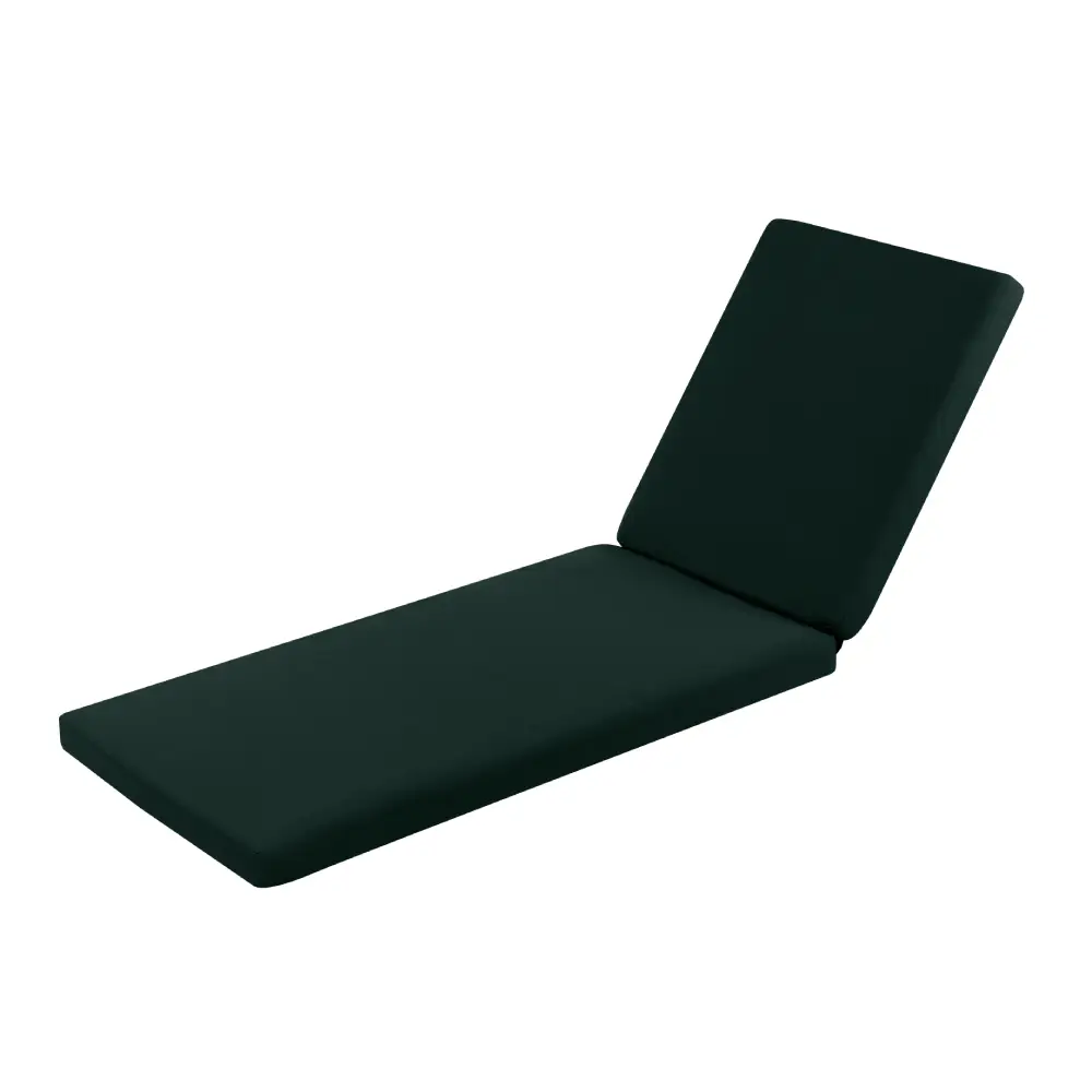 Bålamöllan sun lounger cushion green
