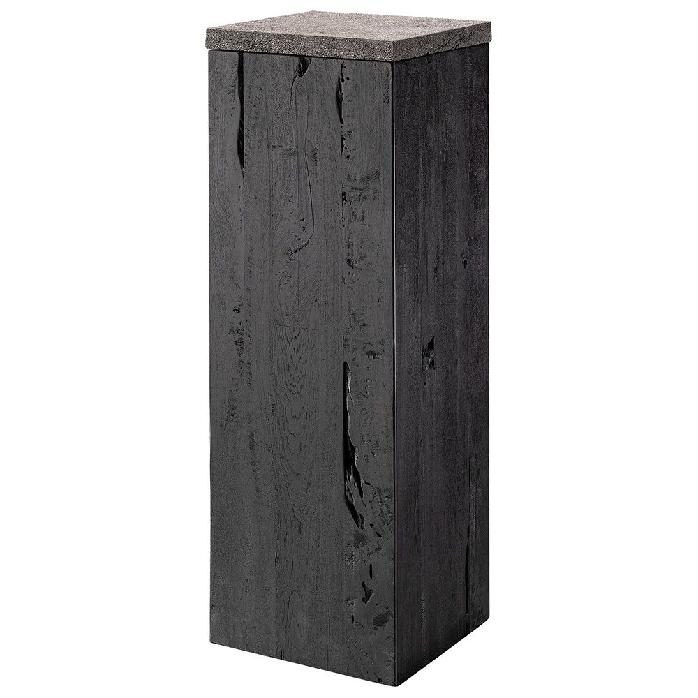 Vail Pedestal 30X30X90 Cm Black