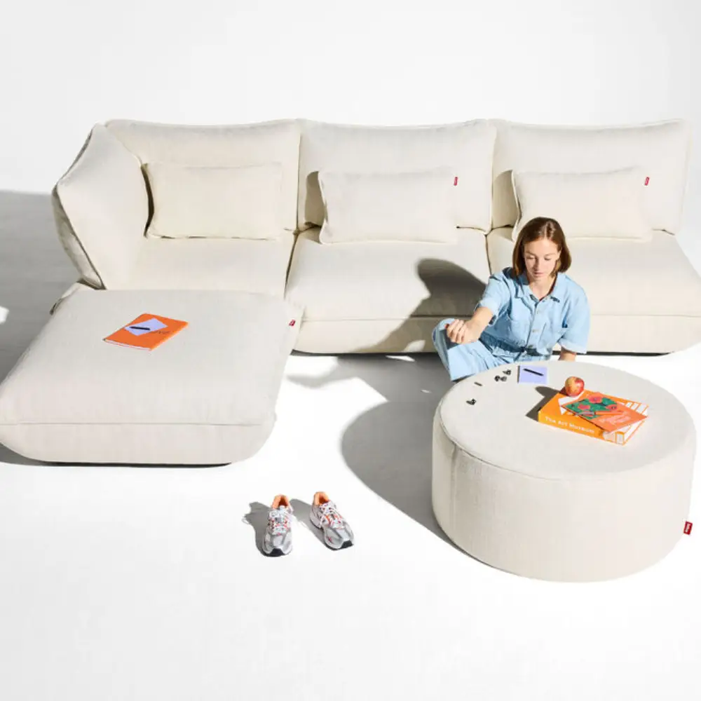 sumo seat boucle recycled creme