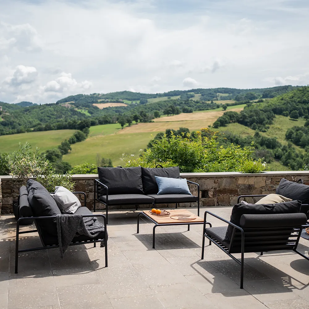 Avon Armchair Charcoal/Black