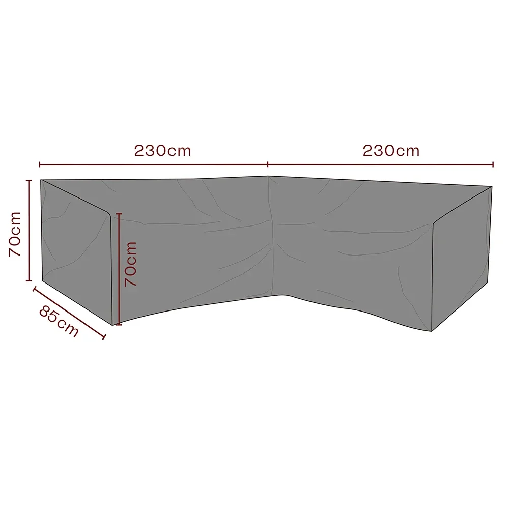 Furniture cover corner sofa 230/230x70x85 cm Premium