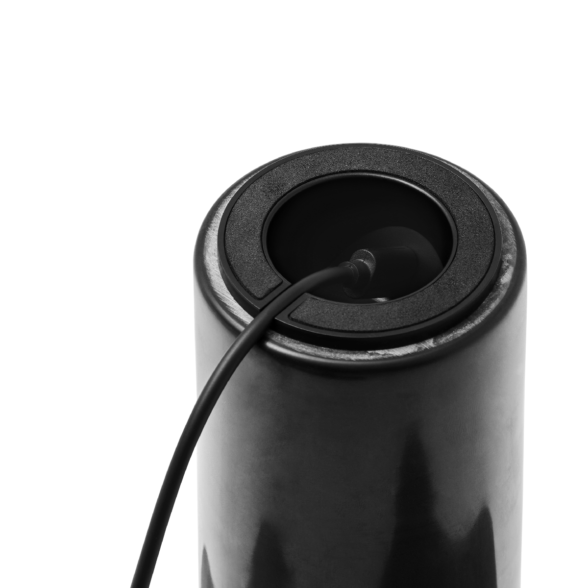 Kizu Portable Table Lamp Black Marble