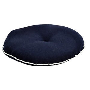 Vienna seat cushion round 37 cm Navy blue
