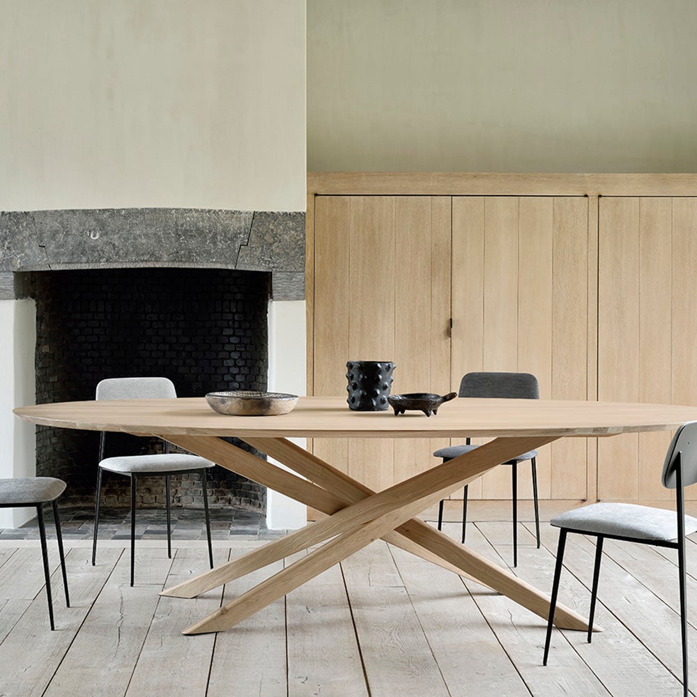 Mikado Dining Table 138x267 cm Oak