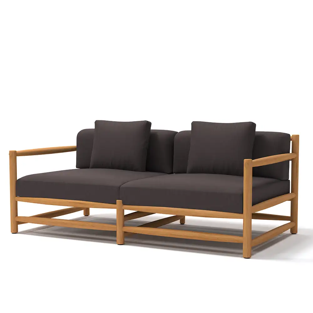 Saltholm teak sofa