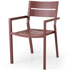 Delia armchair burnt paprika