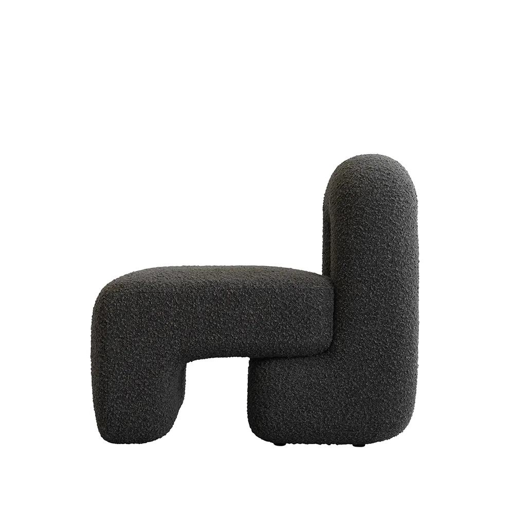 Daiku Lounge Armchair - Deep Taupe