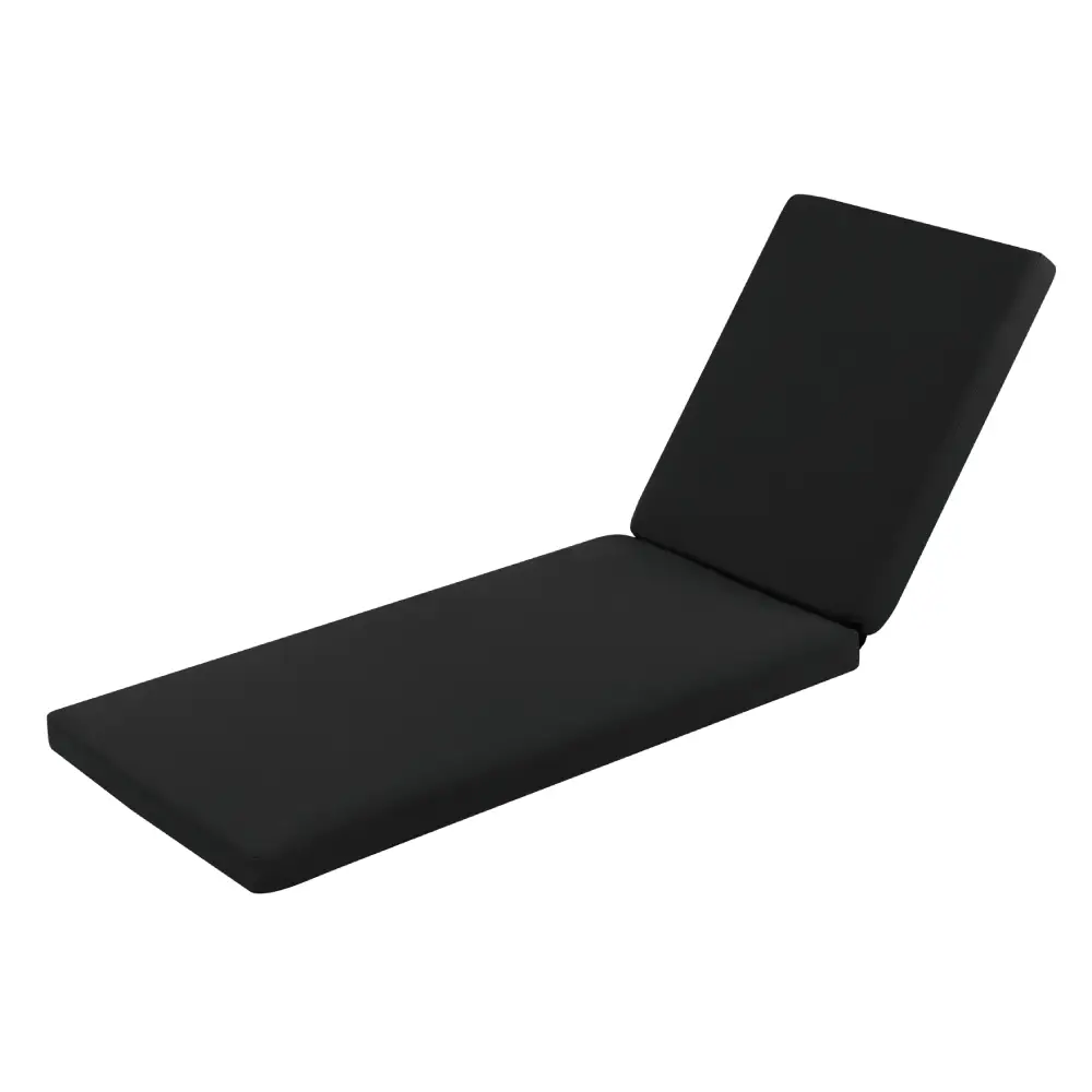 Bålamöllan sun lounger cushion black