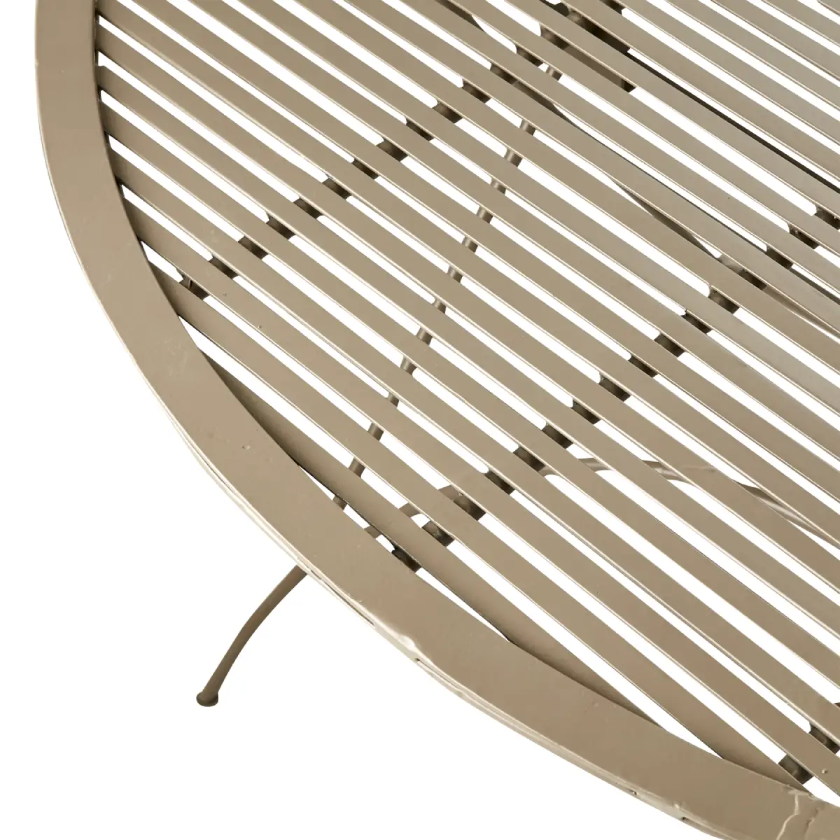 BORNHOLM Table Beige Ø61xH50 cm