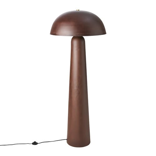 FUNGI Floor lamp Rusty brown