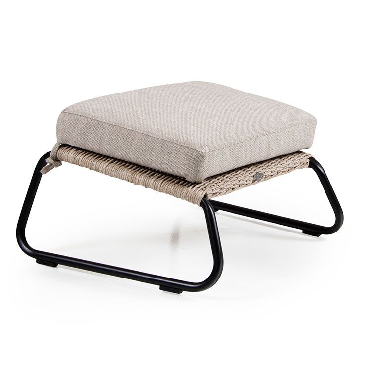 Midway footstool beige/sand