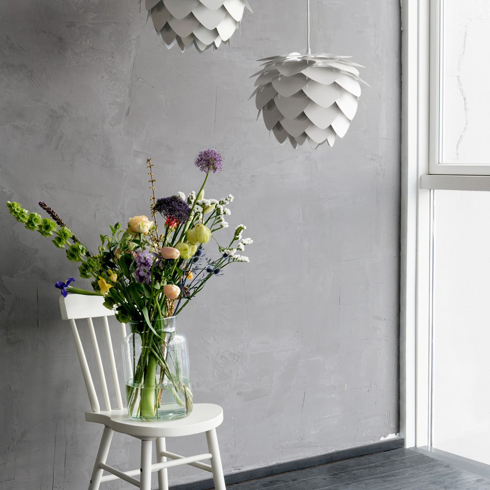 Aluvia Lampshade Ø40 cm Pearl White