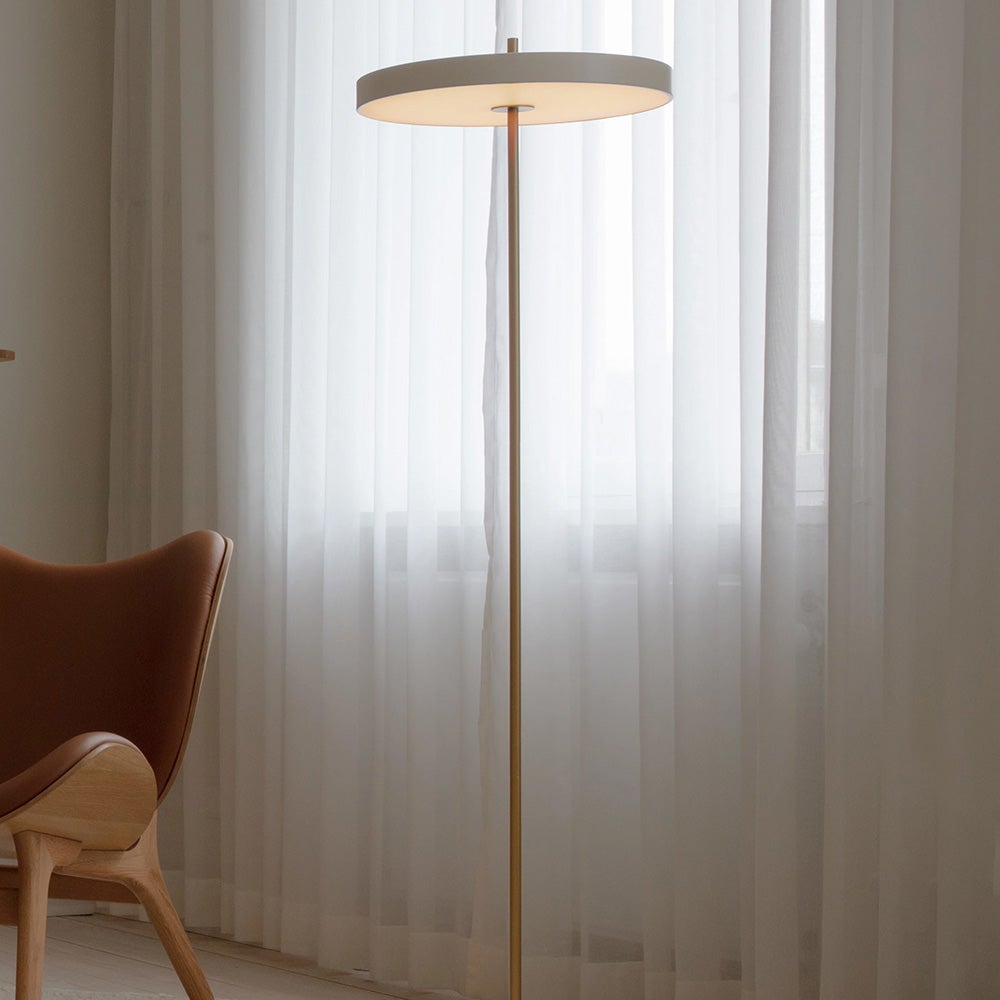 Asteria Floor Lamp Ø43 cm Pearl White