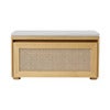 Storage Bench Hideaway Cane – Sterling