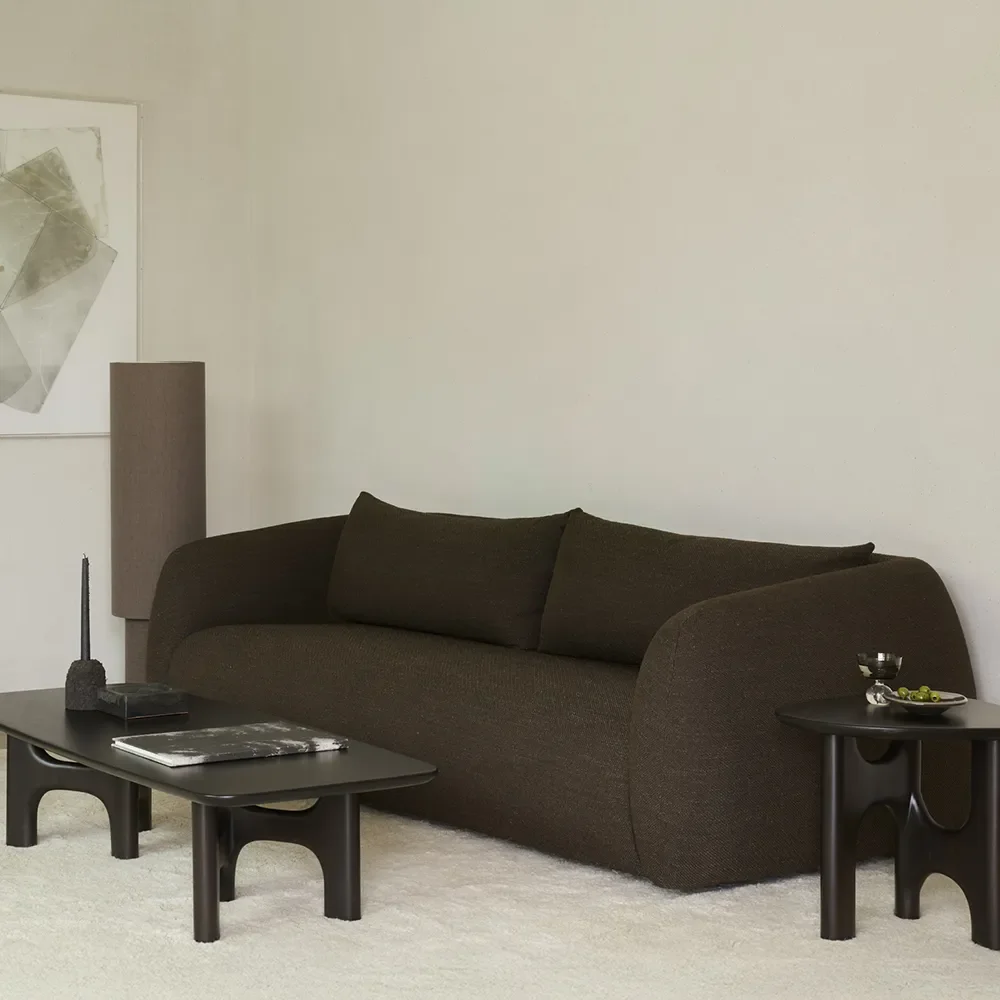 Side Table Flow Rose Brown
