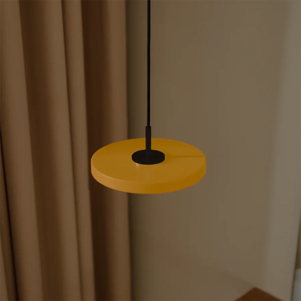 Asteria Micro Lamp Ø15 cm Saffron Yellow/black