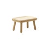Paff Side Table Oak/Pearl White