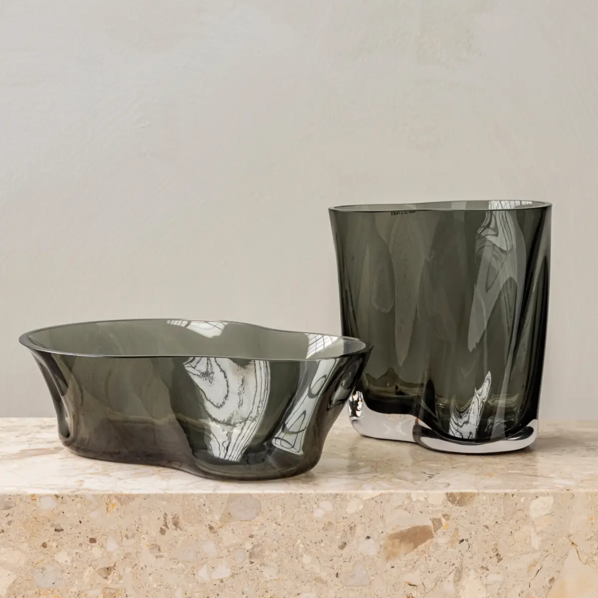 Aer Bowl- H9 cm - Smoke