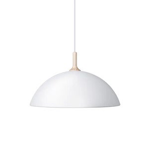 Bowl pendant white E27