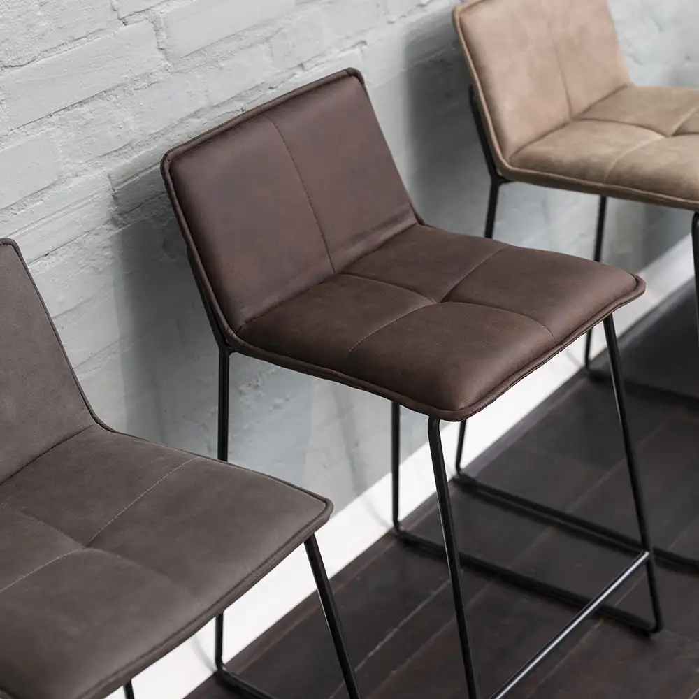 Elvis Barstool beige 2-pack