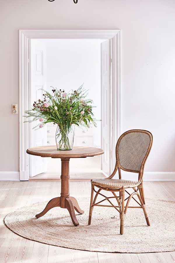 Rossini Dining Chair Rattan Antique