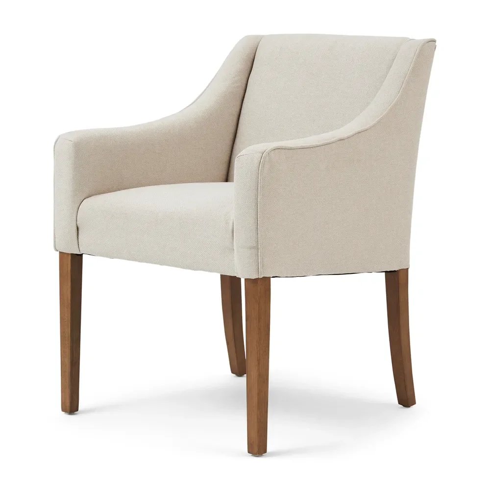 Savile Row Dining Armchair flanders flax