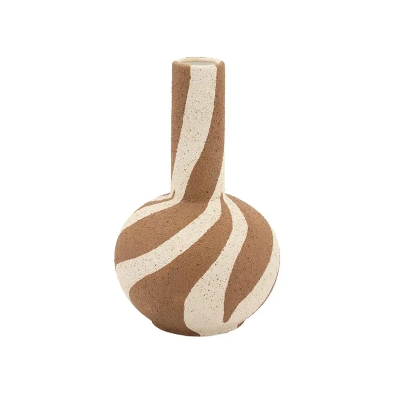 Zaya 1 18,3x18,3x29,5 cm Earthenware Brown