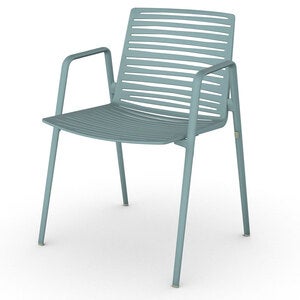 Zebra armchair Light Blue