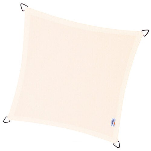 Dreamsail sun sail waterproof square 400x400cm cream 