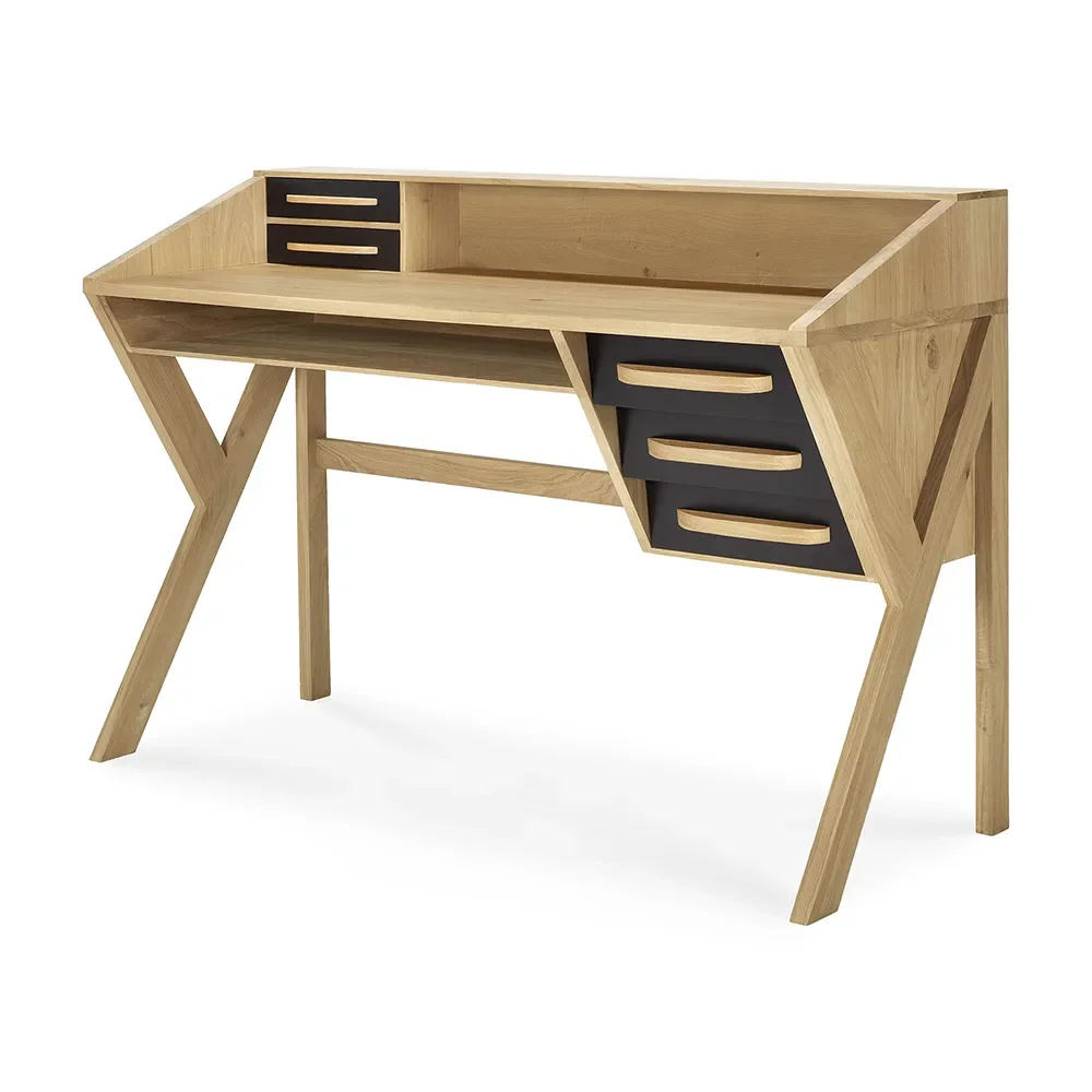 Origami desk black