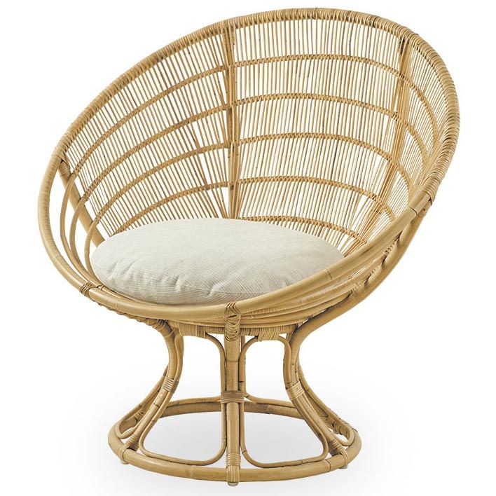 Luna Armchair Natural Rattan