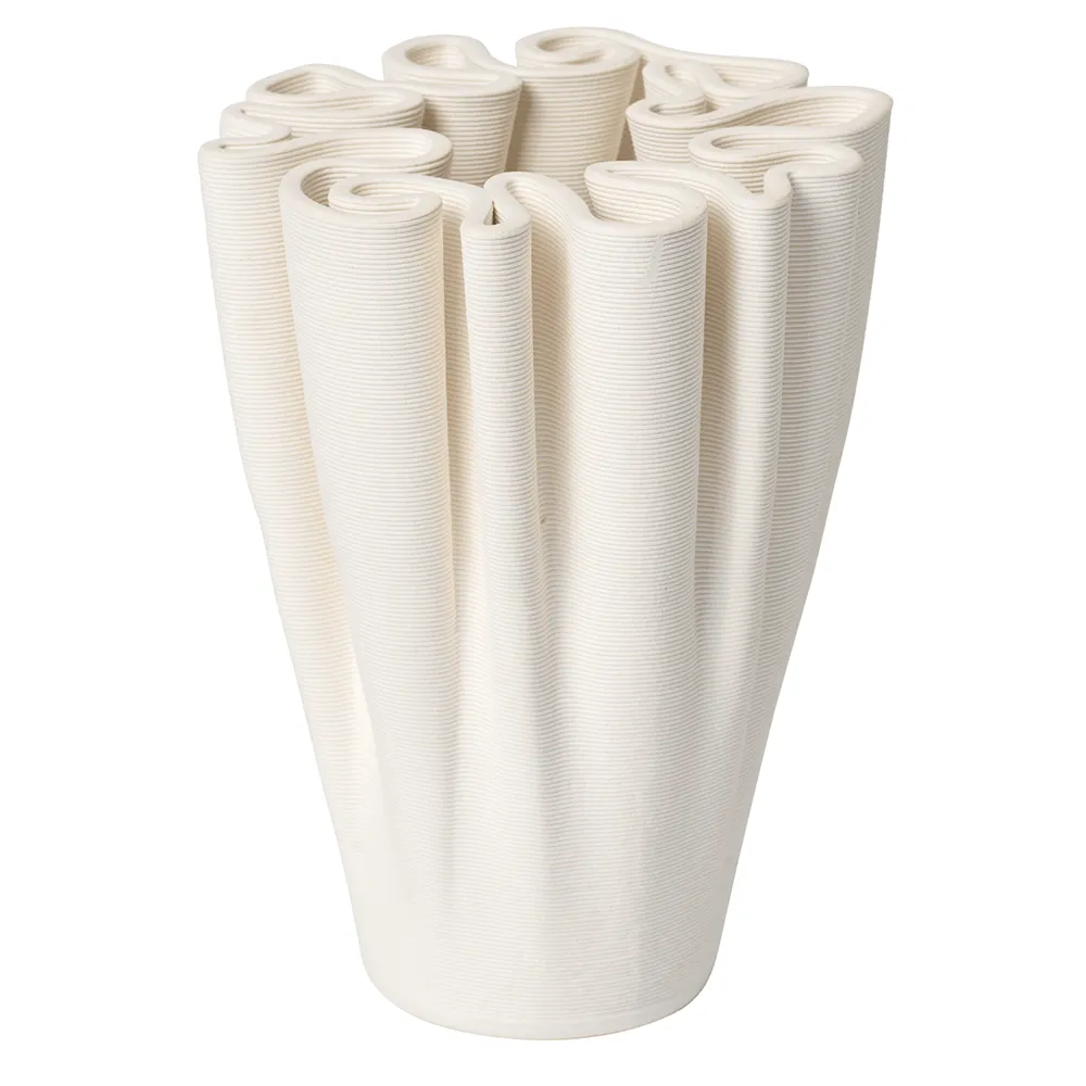 Dedali Vase - H11 - Off-white