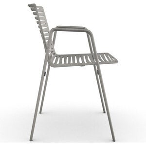 Zebra armchair Iron Grey