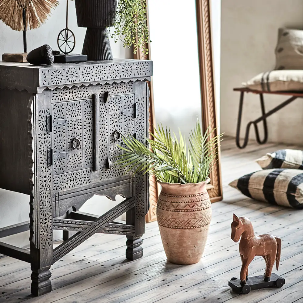 THEO Urn terracotta 33 cm