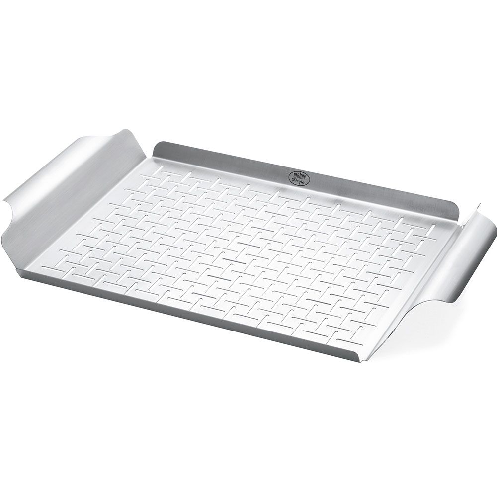 Fish grill mould rectangular steel