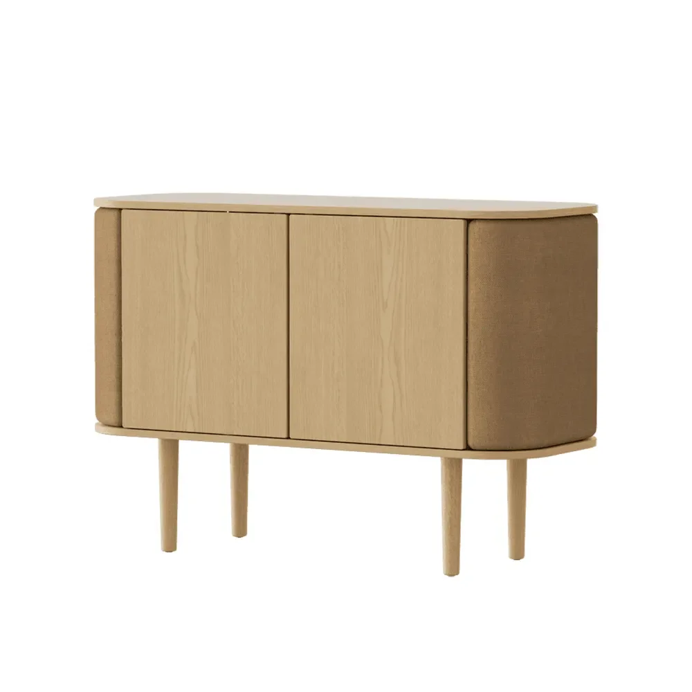  Treasures 2-door cabinet Oak/Sugar Brown