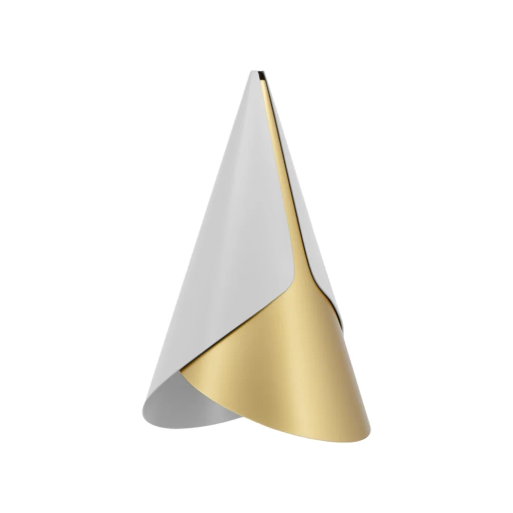 Cornet Lampshade Nuance Mist/Brass