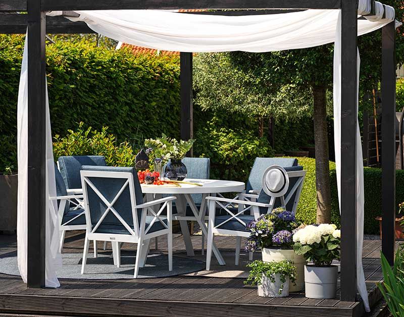 Sottenville armchair white