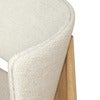 Herman Lounge Chair Boucle - Oak/Off-white