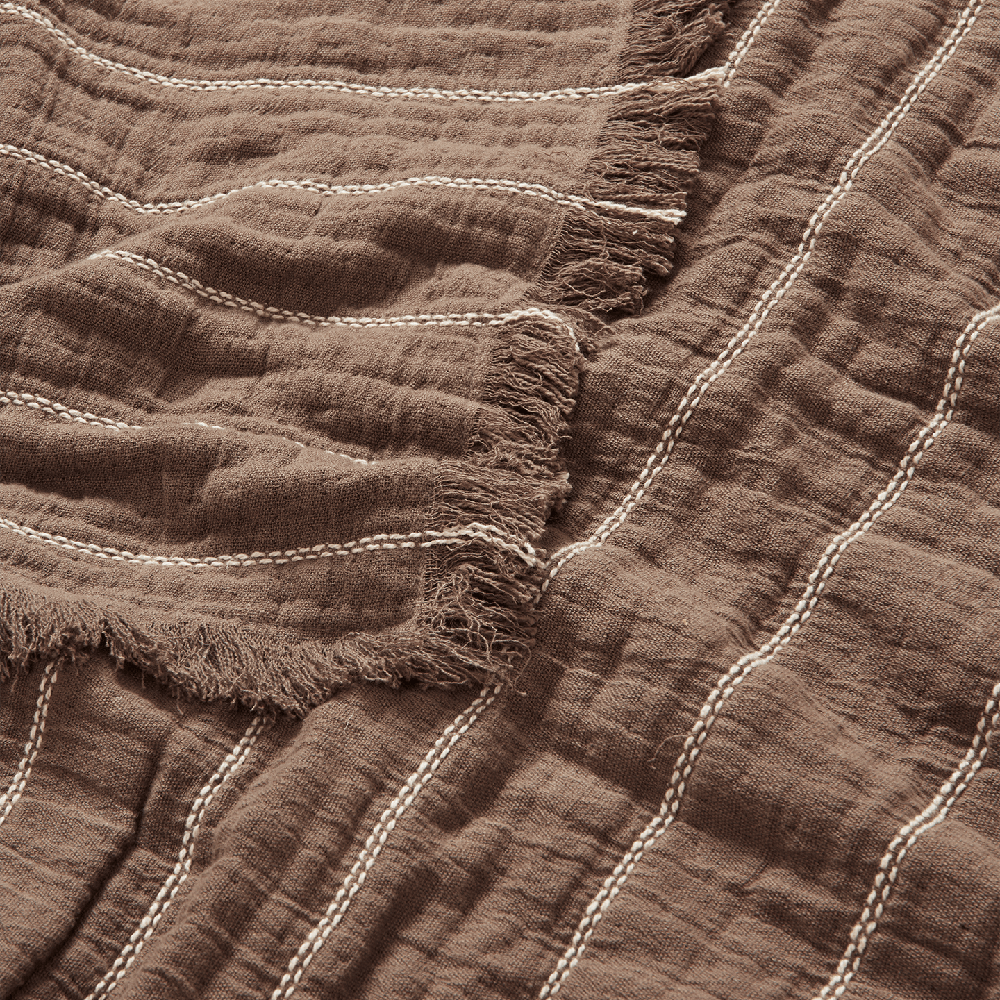 Aires Bedspread 250x240 cm Stone