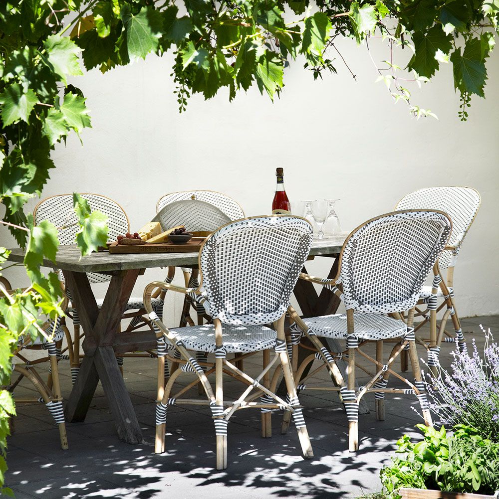 Isabell Rattan Chair White