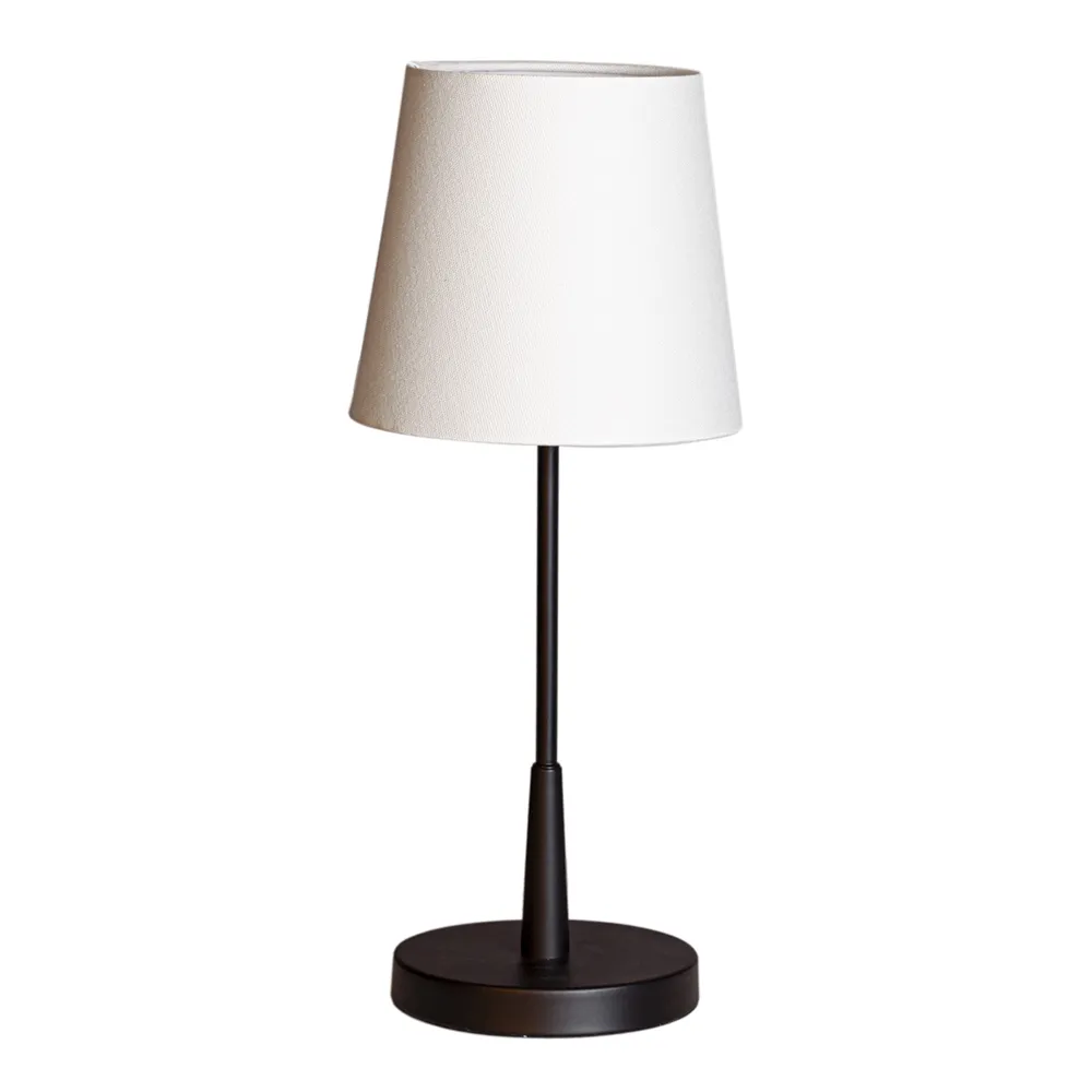 Lumi table lamp H: 48,5cm black/white