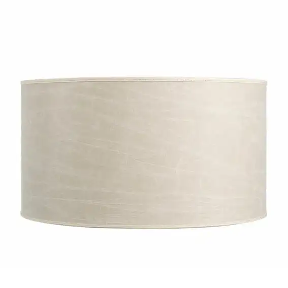  Lampshade Cylinder Medium Leather Cream